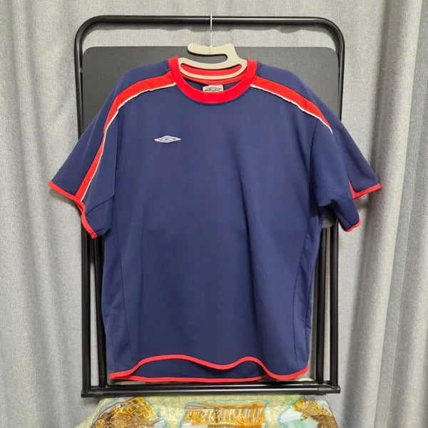 [BUNJANG] Umbro Vintage Short Sleeve T-Shirt Navy L (100) / Umbro 빈티지 스포츠 반팔 티셔츠 L(100)