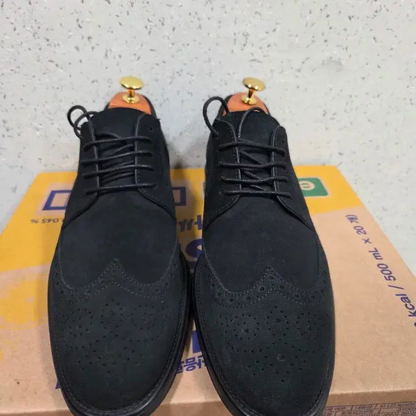 [BUNJANG] Tod's Suede Men's Wingtip Shoes / 토즈 스웨이드 남성 윙팁 구두 7(41 / 260)