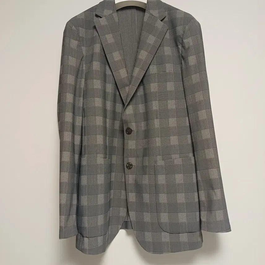 [BUNJANG] TNGT Men's Glen Check Slim Fit Blazer Jacket / TNGT 타운젠트 남성 여름 글렌체크 콤비 자켓 블레이저 100 슬림핏