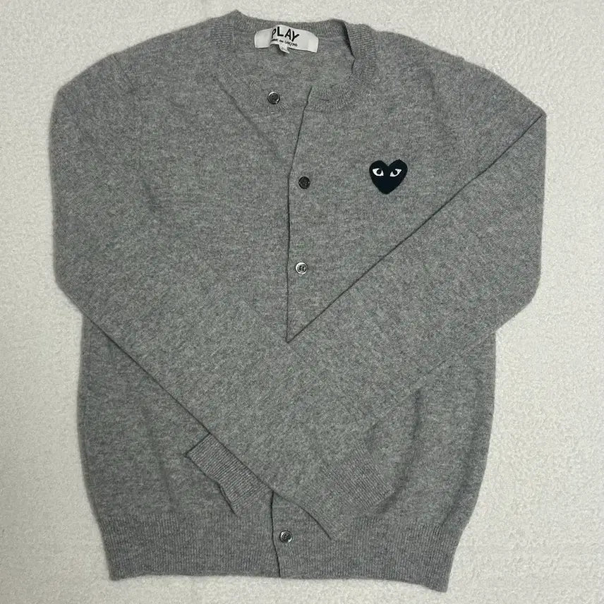 [BUNJANG] Comme des Garçons Cardigan Women's Grey L / 꼼데가르송 가디건 여성용