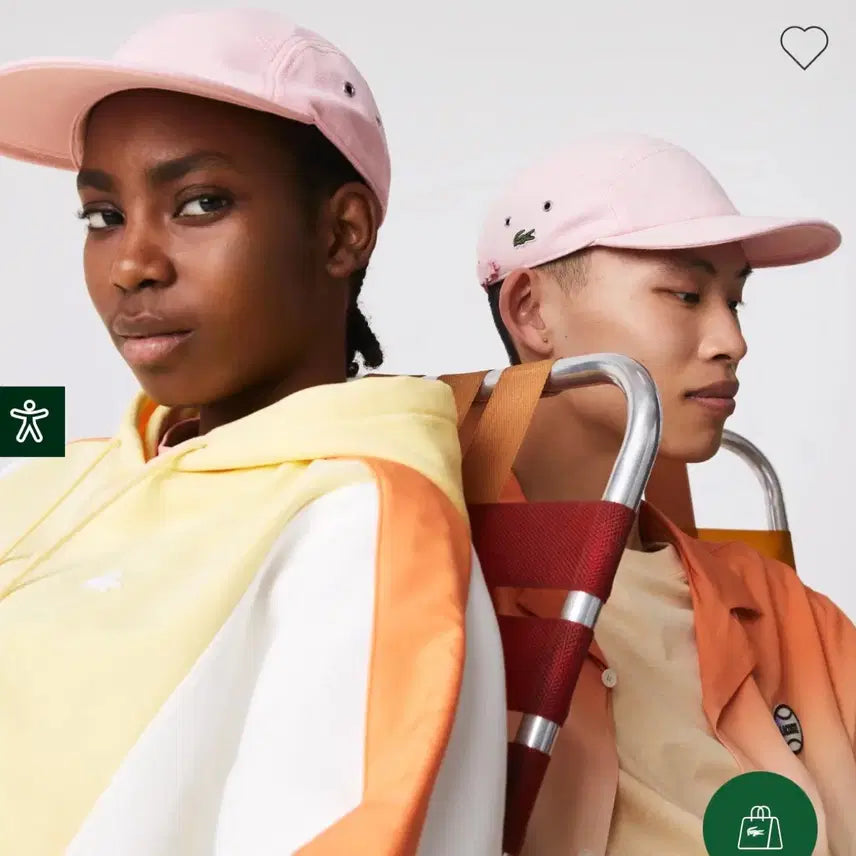 [BUNJANG] Lacoste Live Pink Ball Cap / [새상품] 라코스테 라이브 핑크 볼캡