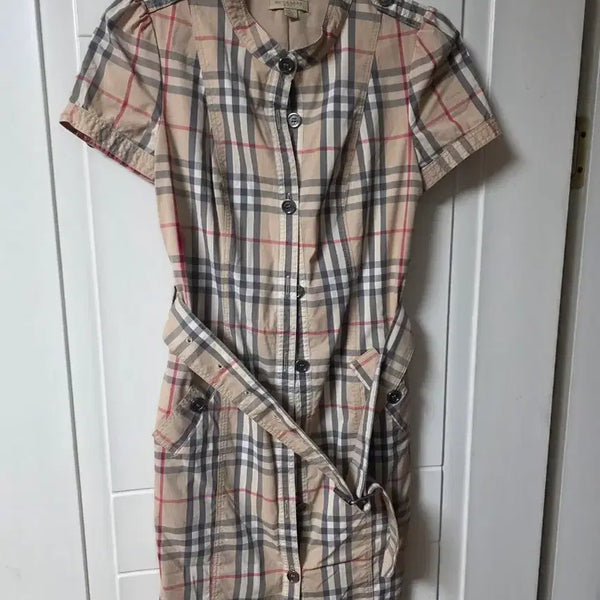 [BUNJANG] Burberry Coat-Style Dress / 정품) 버버리 코트형 원피스 55