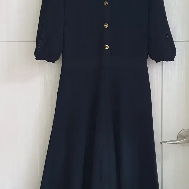 [BUNJANG] Isabel Marant Black Knit Dress with Chiffon Sleeves / 아이잗바바 블랙  원피스