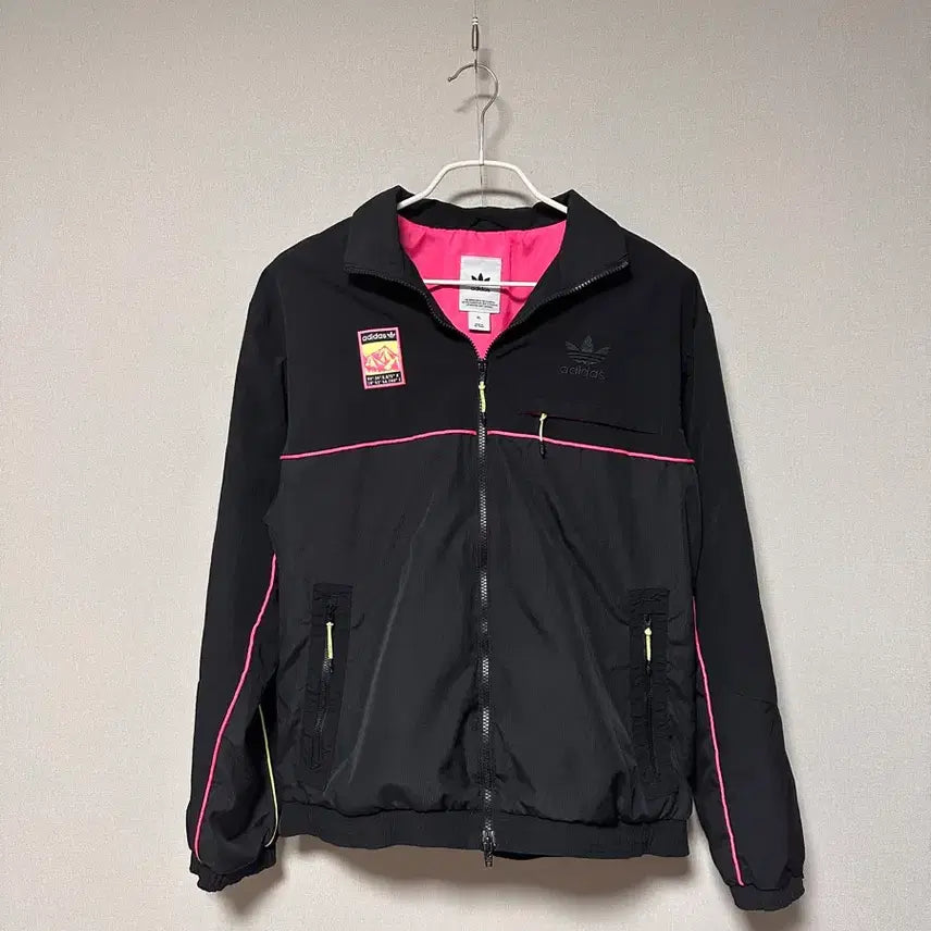 [BUNJANG] Adidas Blackpink Windbreaker Jacket / 아디다스 블랙핑크 바람막이