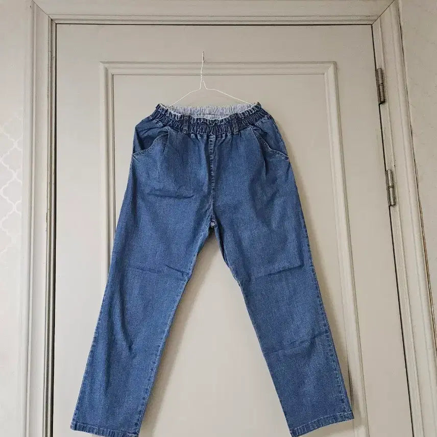 [BUNJANG] Summer Banding Denim Pants Jeans / 여름 밴딩 데님 팬츠 청바지