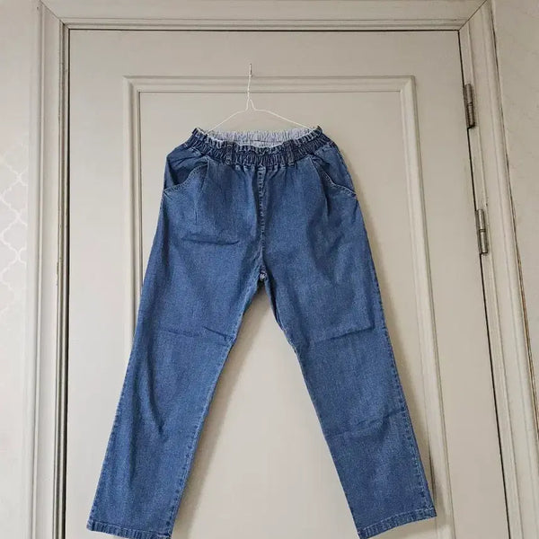 [BUNJANG] Summer Banding Denim Pants Jeans / 여름 밴딩 데님 팬츠 청바지