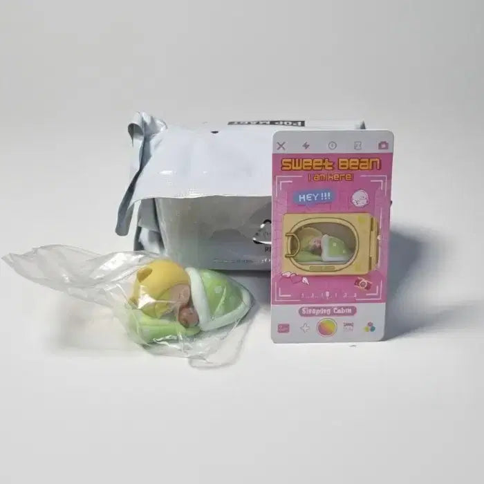 [BUNJANG] Pop Mart Sweet Bean I'm Here Capsule Hotel Figure Mini LED Mood Lamp (Sealed) / [미개봉] 미니 led 무드등 팝마트 스위트빈 아임 히어 캡슐호텔 피규어