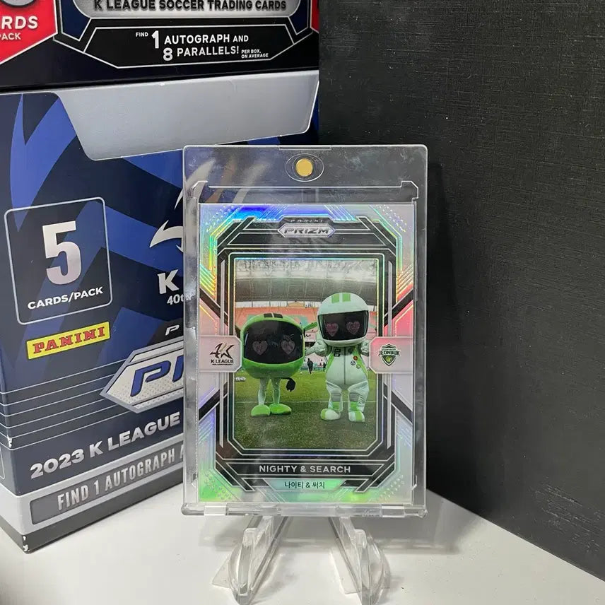 [BUNJANG] 2023 K League Prism Jeonbuk Hyundai Mascot Naiti Search Card / 23 K리그프리즘 전북현대 마스코트 나이티써치