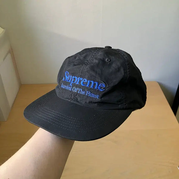 [BUNJANG] Supreme 6-Panel Cap (Made in USA) / Supreme 6 pannel cap Made in USA