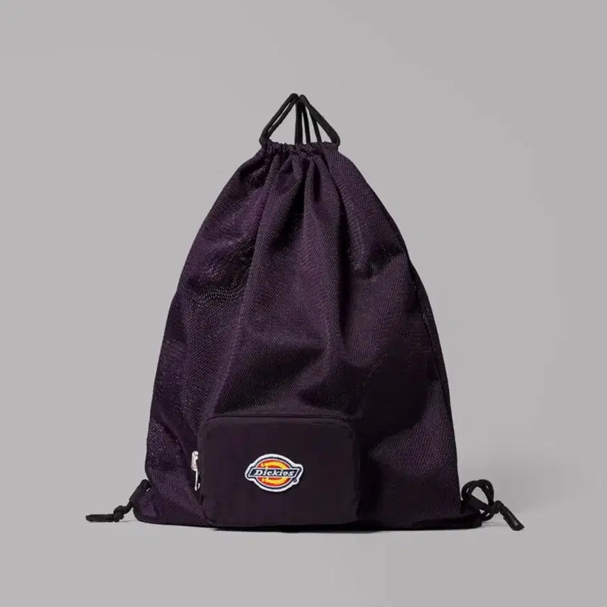 [BUNJANG] Dickies Packable Mesh String Bag - Purple / 디키즈패커블 매쉬 스트링백 보라