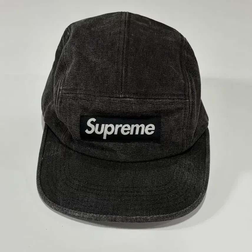 [BUNJANG] Supreme Denim Camp Cap Black / 슈프림(Supreme) 데님 캠프캡 블랙