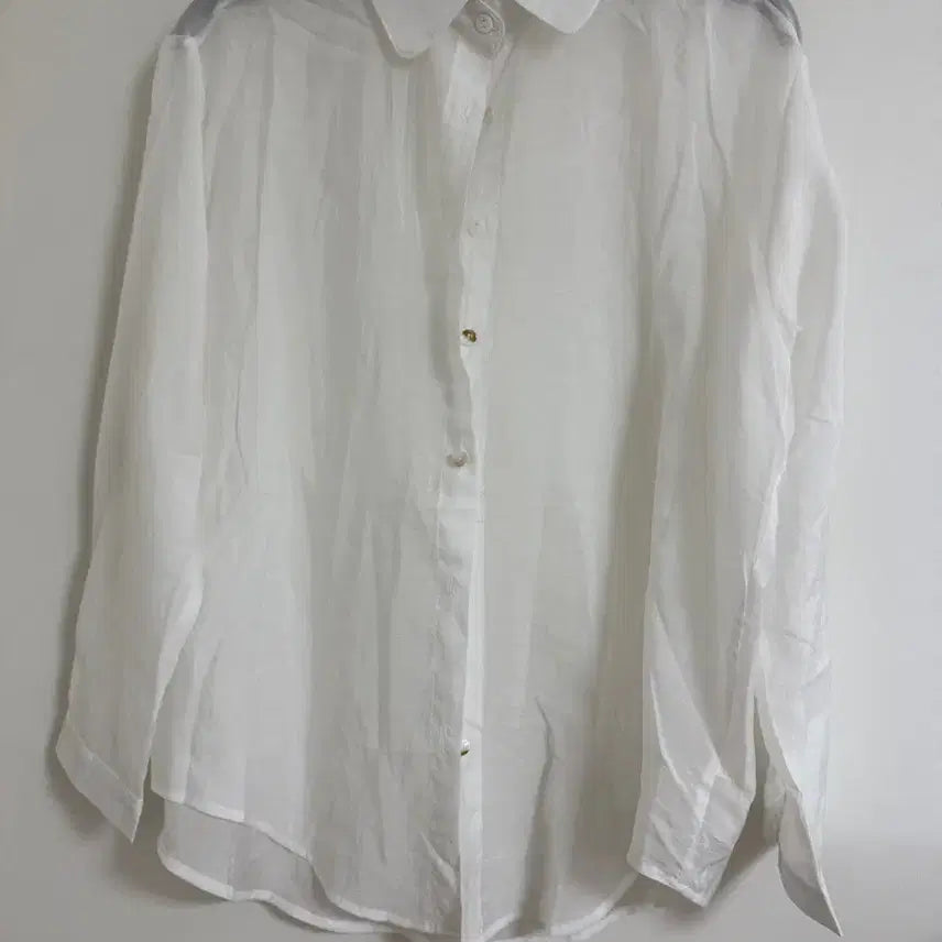 [BUNJANG] Women's White Shirt / [새상품] 여성 셔츠 화이트