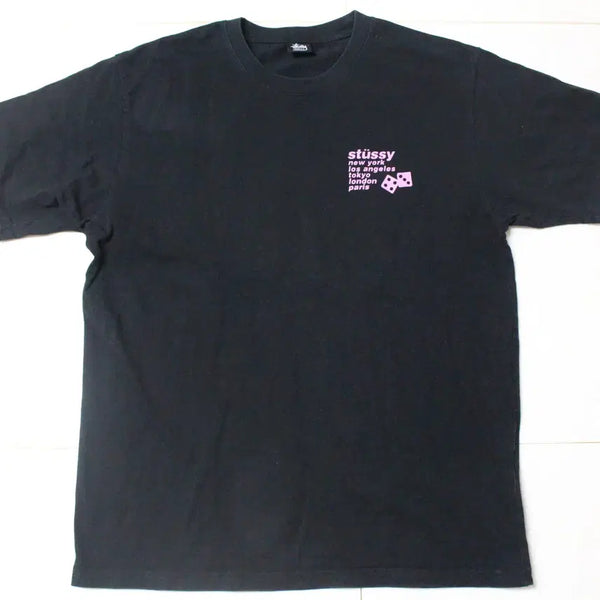 [BUNJANG] Stussy Short Sleeve T-Shirt Black L / 스투시 반팔 블랙 L사이즈