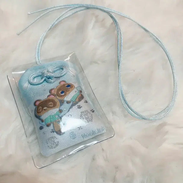 [BUNJANG] Animal Crossing K.K. & Cece/Nate Omamori Charm (Unofficial Goods) / 모동숲 콩돌밤돌 오마모리 부적 (비공굿)