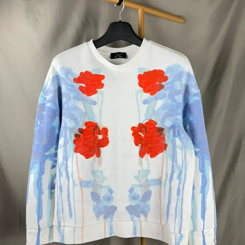 [BUNJANG] Songzio Homme Artwork Sweatshirt Size 100 / 100 ) 송지오옴므 아트워크 맨투맨