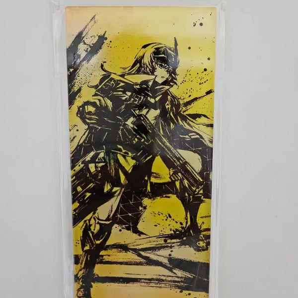 [BUNJANG] Goddess of Victory: NIKKE Shibuya TSUTAYA Ink Wash Folding Screen Acrylic Standee - Snow White / 새상품)니케 시부야 츠타야 수묵화 입체 병풍 아크릴 스노우화이트