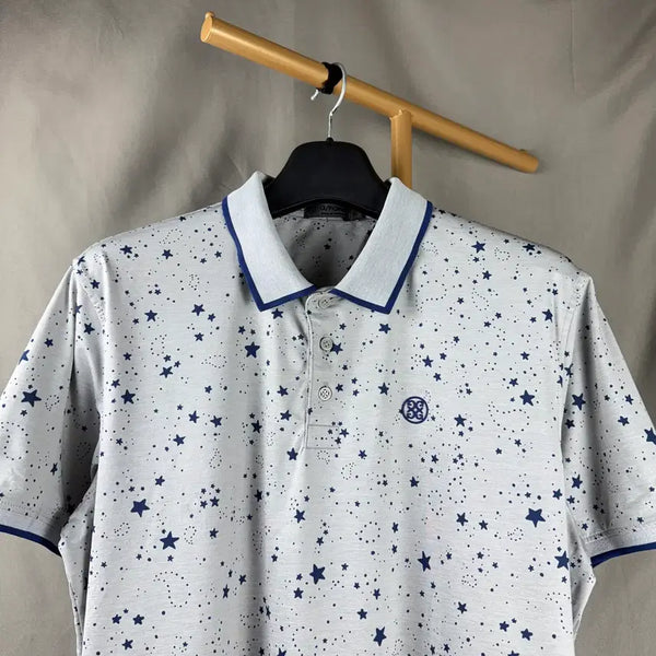 [BUNJANG] Gfore Pattern Polo T-Shirt Size L (SS22) / L ) 22SS 매장판 지포어 패턴 폴로 티셔츠