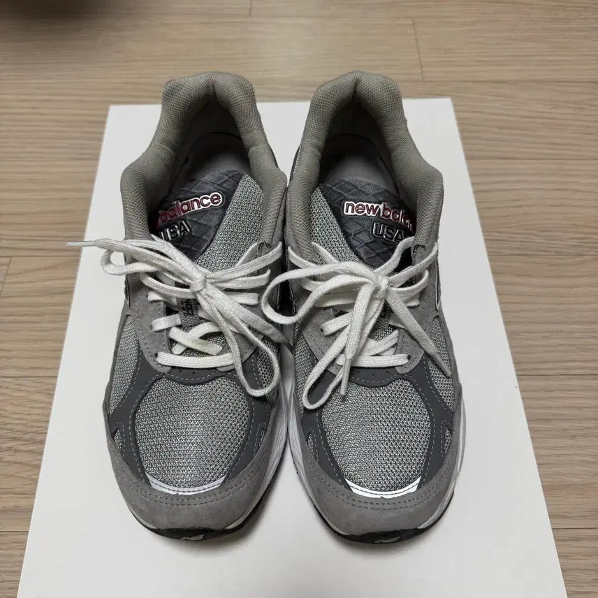[BUNJANG] New Balance 990v3 Grey Sneakers US 7.5 / 뉴발란스 990v3 그레이 255