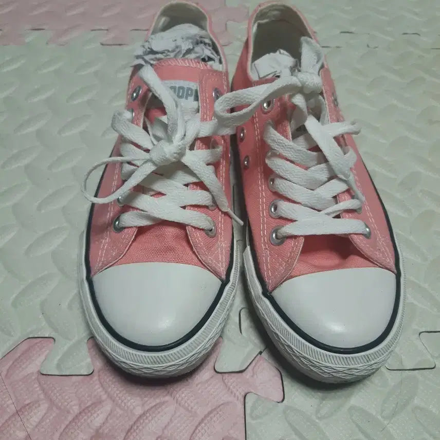 [BUNJANG] Pro-Specs Canvas Shoes Pink Sneakers / 프로스펙스 캔버스화 핑크 운동화