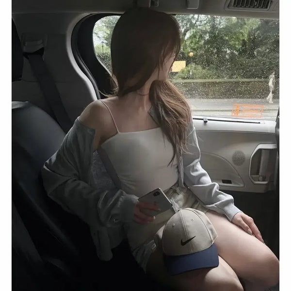 [BUNJANG] Slowand Basic Tube Top with Built-in Cups (Ivory) / [새상품] 슬로우앤드 아워 베이직 캡내장 튜브탑 (아이보리)