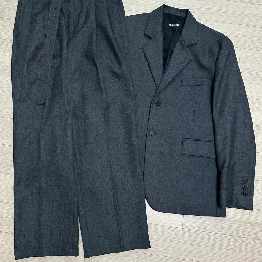 [BUNJANG] Insilence Wool Setup Set - Size S / 인사일런스 울 셋업 S
