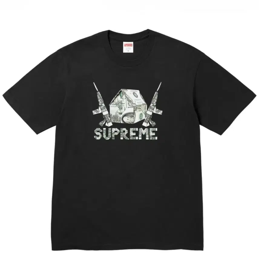 [BUNJANG] Supreme Origami T-Shirt Black XL / 슈프림 오리가미 티셔츠 블랙 XL - 26SS