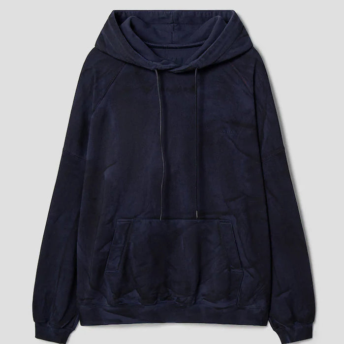 [BUNJANG] Juun.J 25SS New Dyeing Oversized Hoodie Navy L / [L] 준지 25SS 뉴 다잉 오버핏 후드 네이비
