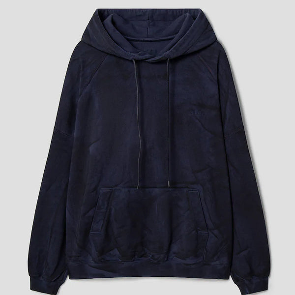 [BUNJANG] Juun.J 25SS New Dyeing Oversized Hoodie Navy L / [L] 준지 25SS 뉴 다잉 오버핏 후드 네이비