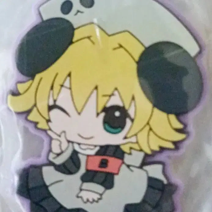 [BUNJANG] Digi-Charat Piyoko Rubber Keychain / 디지캐럿 러버 키링 피요코