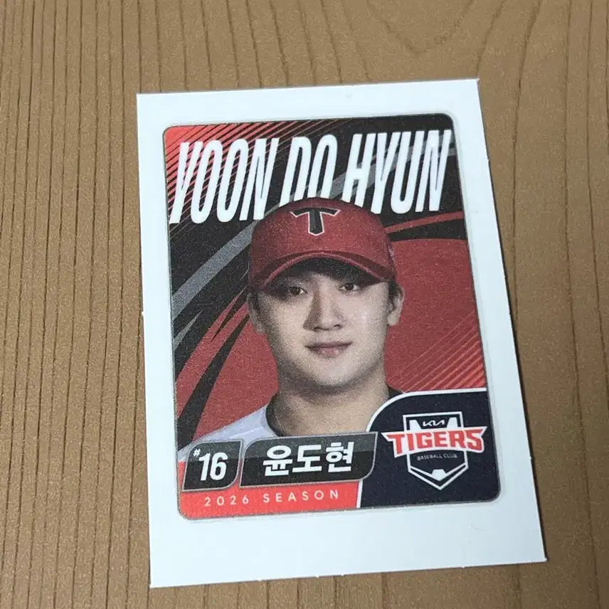[BUNJANG] Kia Tigers Yoon Do-hyun Mini Sticker / 기아 타이거즈 윤도현 띠부씰 팝니당