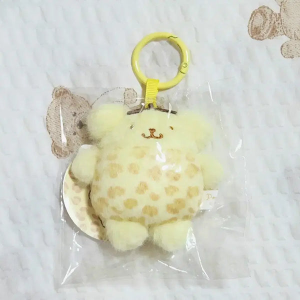 [BUNJANG] Sanrio Pompompurin Leopard Fuwachi B Griptok / 산리오 무뉴 레오파드 후와치비 프렌즈 폼폼푸린 마코 팝니다.