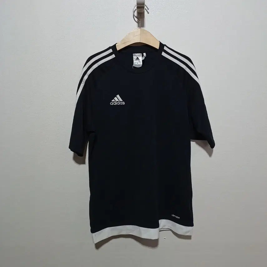 [BUNJANG] Adidas Men's Short Sleeve Jersey T-Shirt M / 아디다스 남성 져지 반팔 티셔츠 M (26A716)