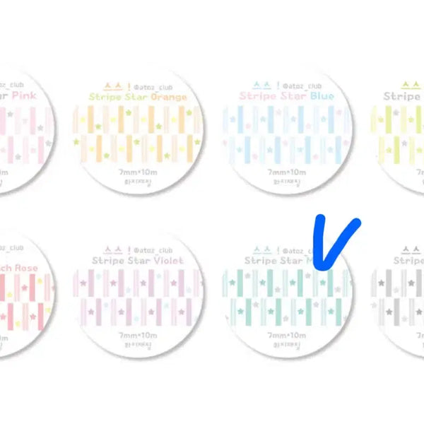 [BUNJANG] Atoz Club Washi Tape Bundle Set / 에이투지클럽 마테 일괄