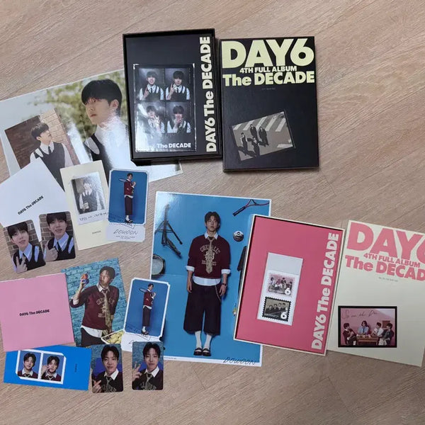[BUNJANG] Day6 The Decade Album Dowoon Version Full Set / 데이식스 더 데케이드 앨범 시티, 다이스 버전 도운 풀세트