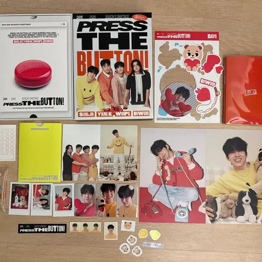 [BUNJANG] Day6 Sungjin 2025 Season's Greetings Full Set / 데이식스 2025 시즌그리팅 도운 분철 세트