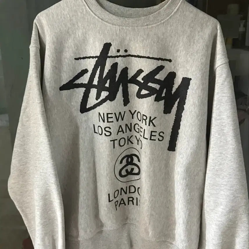 [BUNJANG] Stussy Sweatshirt Size S / 스투시 맨투맨 S