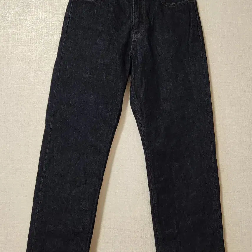 [BUNJANG] Uniqlo JWA Straight Jeans Navy 25 / 의류 여성 긴바지 유니클로 JWA 스트레이트진 청바지 NAVY 25사이즈