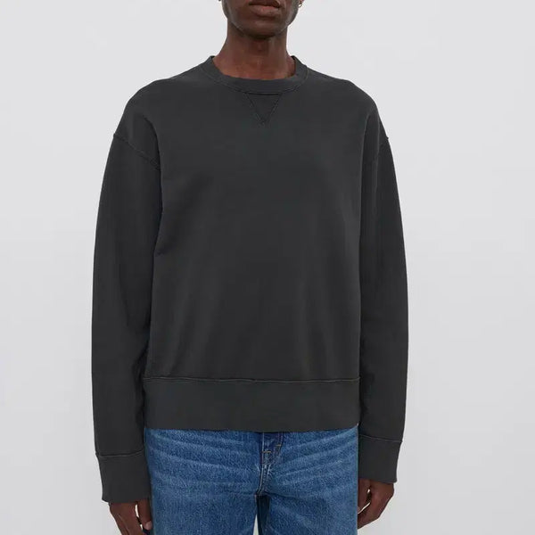 [BUNJANG] Our Legacy Base Sweatshirt Asphalt Grey Fleece / [44] 아워레가시 베이스 스웨트셔츠 아스팔트 그레이 플리스 | 스웻셔츠