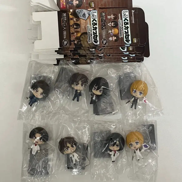 [BUNJANG] Attack on Titan Shirokuro Capsule Figure Full Set (Unsealed) / 진격의거인 시로쿠로 캡슐 피규어 풀 세트 미개봉 새상품