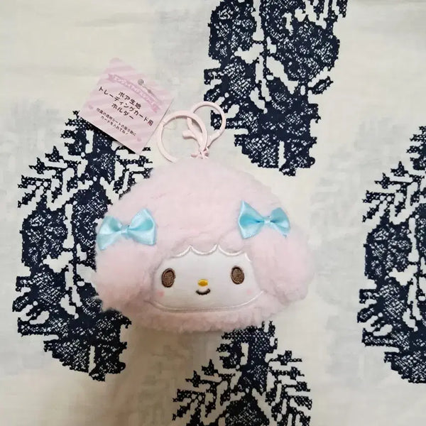 [BUNJANG] Sanrio My Sweet Piano Face Pouch Coin Purse with Keyring / 산리오 마이스윗피아노 마이스위트피아노 얼굴 파우치 동전 지갑 키링