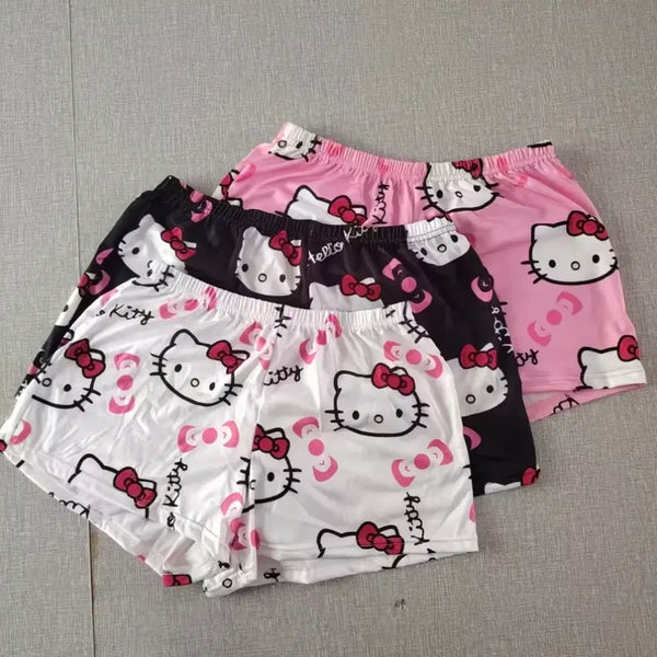 [BUNJANG] Sanrio Hello Kitty Summer Sleep Shorts / 헬로 키티 여름 수면 반바지 산리오 키티바지 잠옷