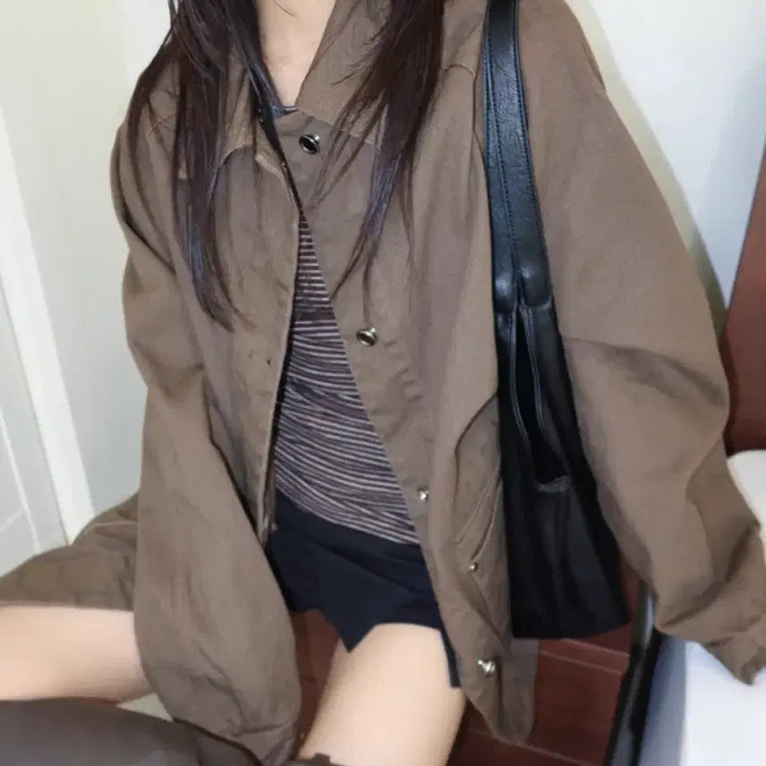 [BUNJANG] Modenich Fiber Cotton JK Field Jacket / 모드니치 FIBER COTTON JK 야상 코튼 자켓