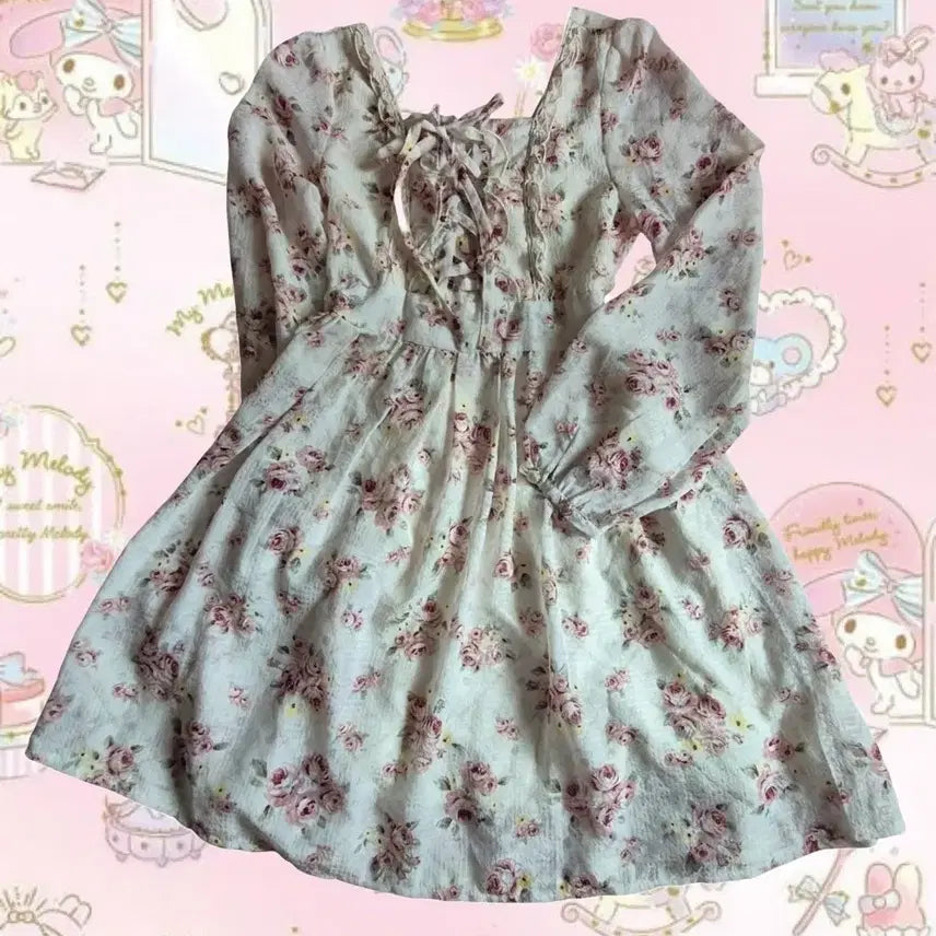 [BUNJANG] Liz Lisa x My Melody Collaboration "Lizmelo" Himekaji Dress / liz lisa 리즈리사 마이멜로디 콜라보 lizmelo 히메카지 원피스