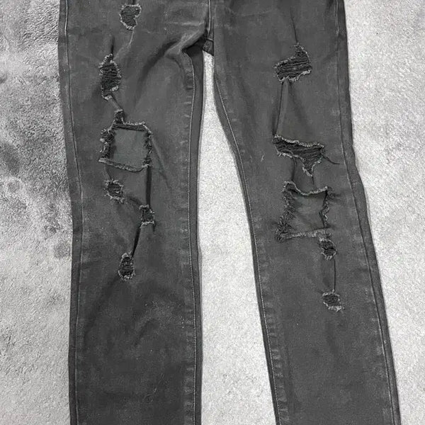 [BUNJANG] OMERTA Black Distressed Jeans M / OMERTA(오메르타) 블랙 디스진 M
