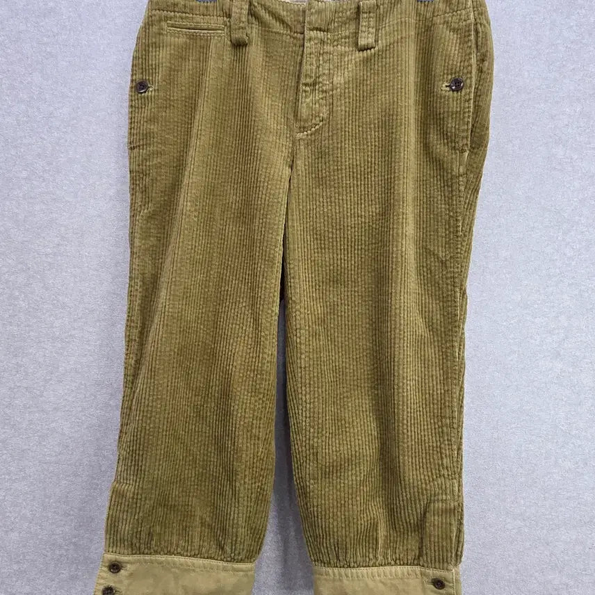 [BUNJANG] Ralph Lauren Corduroy Cropped Pants / 랄프로렌 코듀로이 크롭 팬츠 RALPH LAUREN