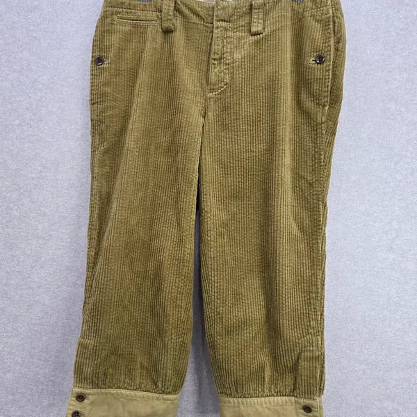 [BUNJANG] Ralph Lauren Corduroy Cropped Pants / 랄프로렌 코듀로이 크롭 팬츠 RALPH LAUREN