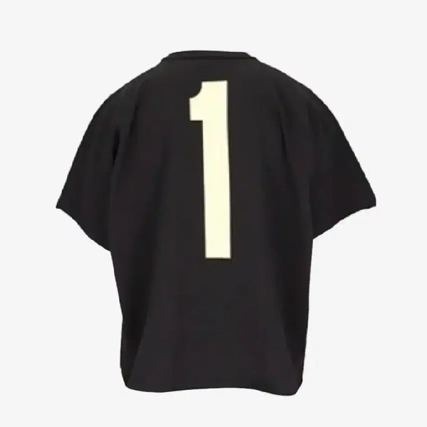 [BUNJANG] YZY NUMBER 1 T-Shirt / 이지 블랙 넘버 1 반팔 티셔츠