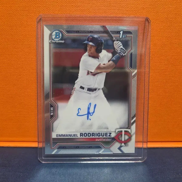 [BUNJANG] Emmanuel Rodriguez 2026 "First Auto" Trading Card / 엠마뉴엘 로드리게즈(Emmanuel Rodriguez) 퍼스트 오토