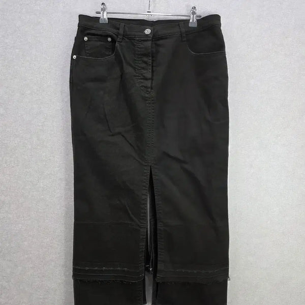 [BUNJANG] N°21 Numero Ventuno Front Slit Cotton Long Skirt / N21 누메로벤투노 프론트 슬릿 코튼 롱 스커트 GILMAR