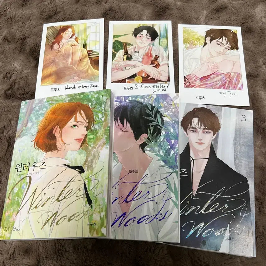 [BUNJANG] Winter Woods Complete Set Volumes 1-3 Ring / 윈터우즈 단행본 1-3권 반지